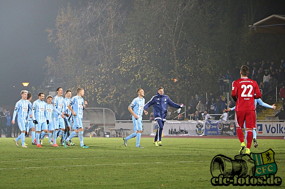 FSV Budissa Bautzen - Chemnitzer FC 5:7 n.E. ((0:2),(2:2),(3:3))