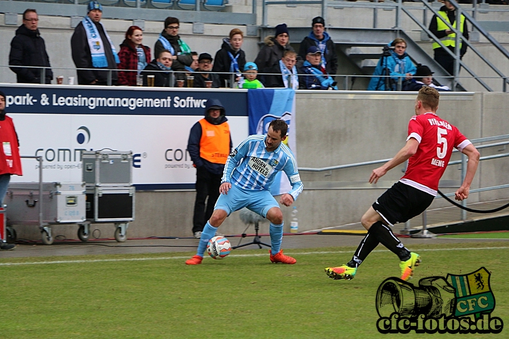 Chemnitzer FC - VfR Aalen 0:1 (0:1)