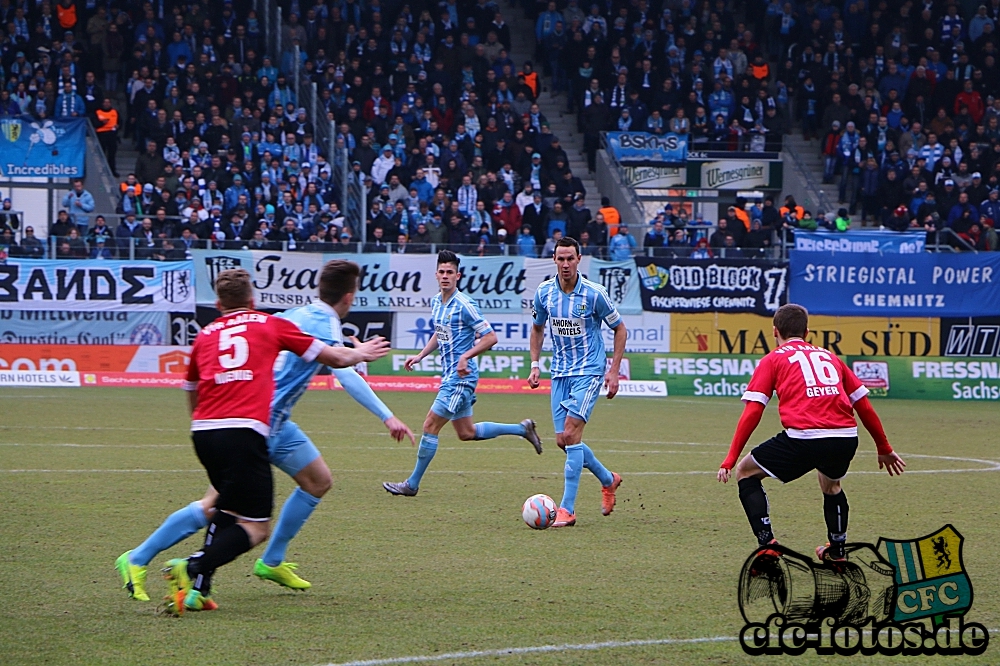 Chemnitzer FC - VfR Aalen 0:1 (0:1)