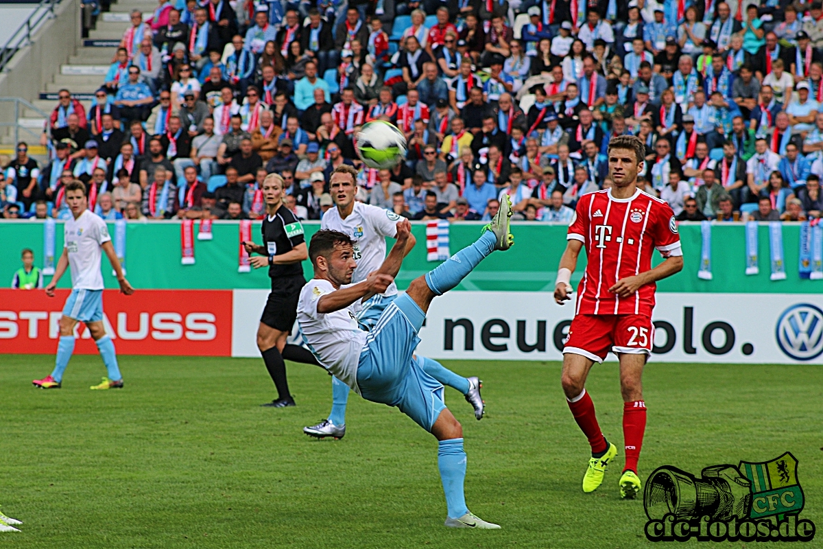 Chemnitzer FC - FC Bayern München 0:5 (0:1)