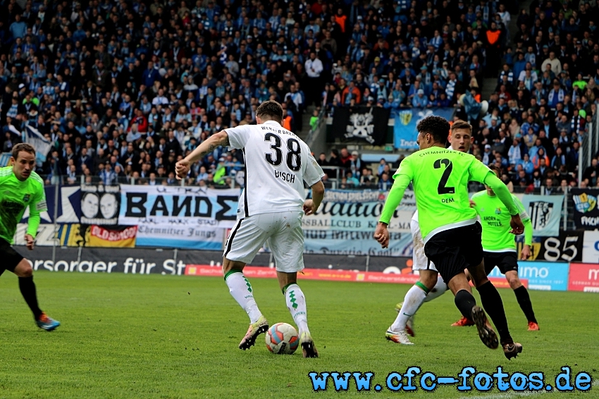 Chemnitzer FC - SV Werder Bremen II 2:1 (1:0)