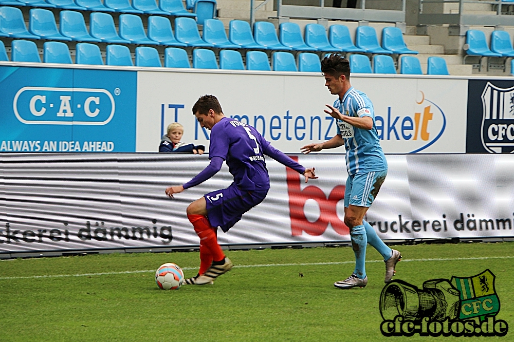 Chemnitzer FC - SV Werder Bremen II 1:1 (1:0)