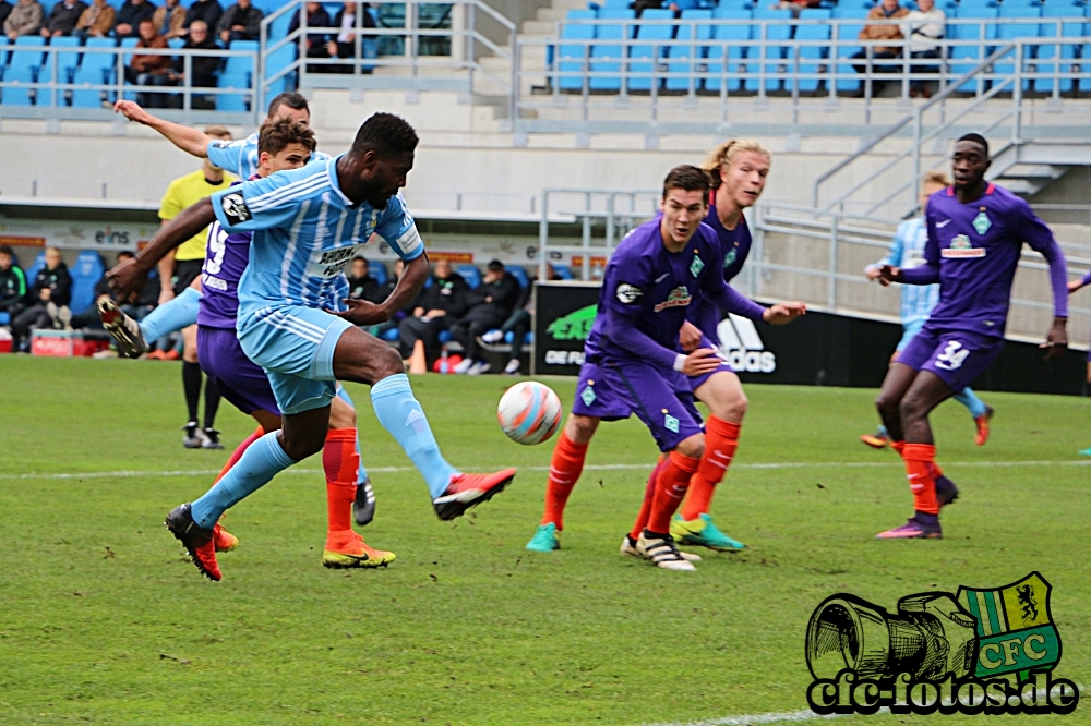 Chemnitzer FC - SV Werder Bremen II 1:1 (1:0)