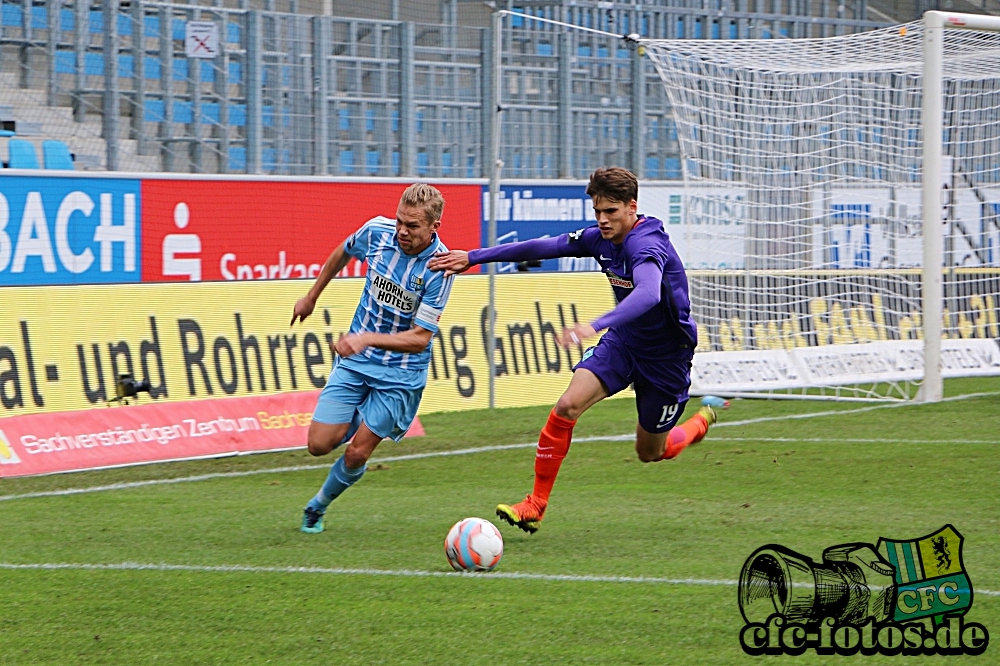 Chemnitzer FC - SV Werder Bremen II 1:1 (1:0)