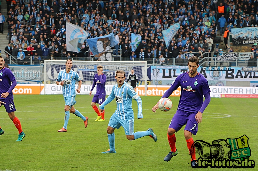 Chemnitzer FC - SV Werder Bremen II 1:1 (1:0)