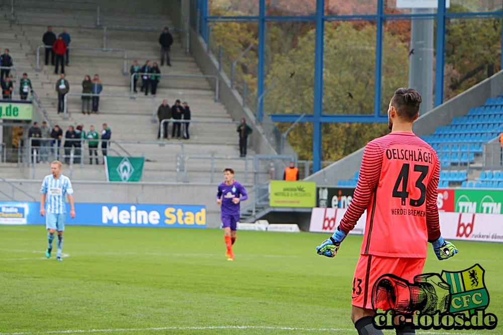 Chemnitzer FC - SV Werder Bremen II 1:1 (1:0)