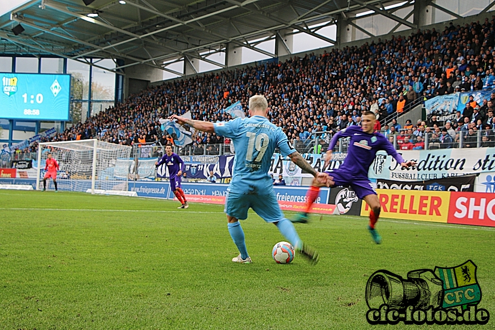 Chemnitzer FC - SV Werder Bremen II 1:1 (1:0)