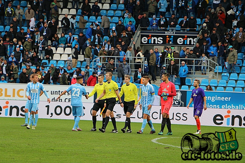 Chemnitzer FC - SV Werder Bremen II 1:1 (1:0)