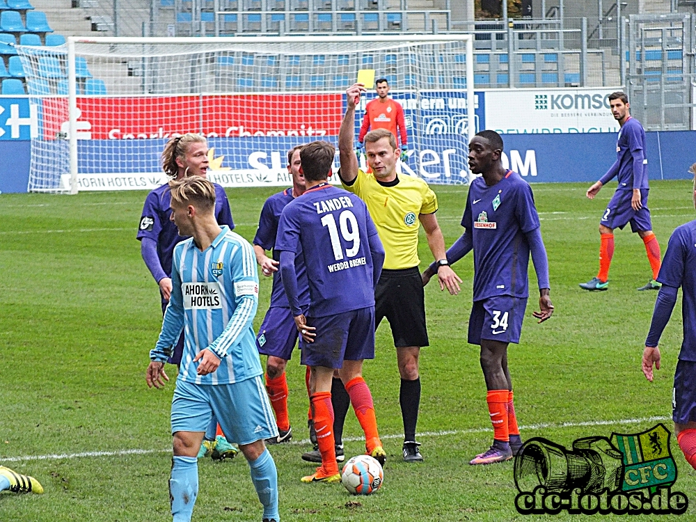 Chemnitzer FC - SV Werder Bremen II 1:1 (1:0)