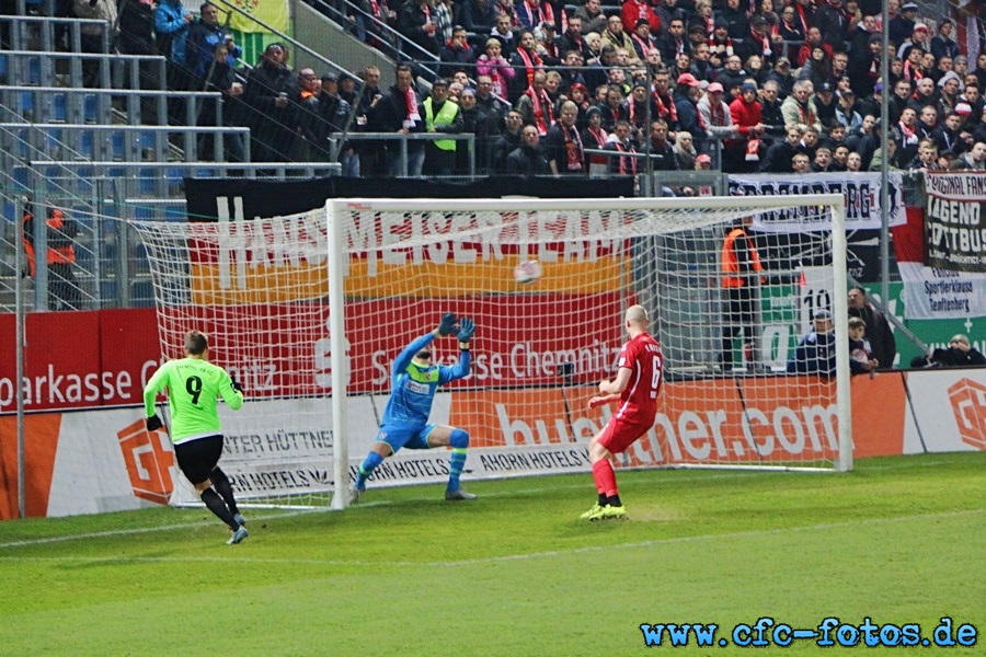 Chemnitzer FC - FC Energie Cottbus 4:0(1:0)