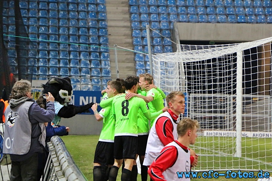 Chemnitzer FC - FC Energie Cottbus 4:0(1:0)