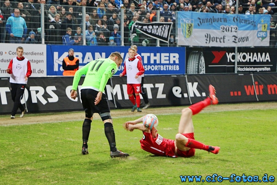 Chemnitzer FC - FC Energie Cottbus 4:0(1:0)