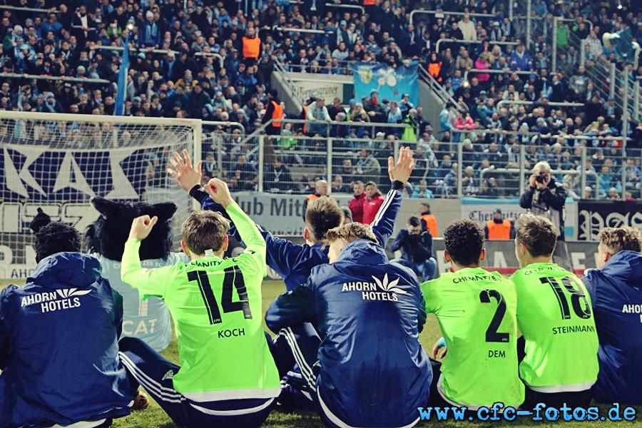 Chemnitzer FC - FC Energie Cottbus 4:0(1:0)