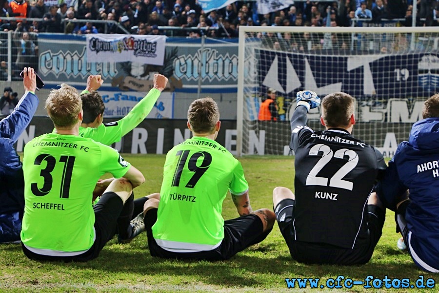 Chemnitzer FC - FC Energie Cottbus // 4:0 (1:0)