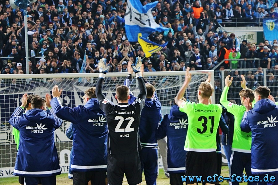 Chemnitzer FC - FC Energie Cottbus // 4:0 (1:0)