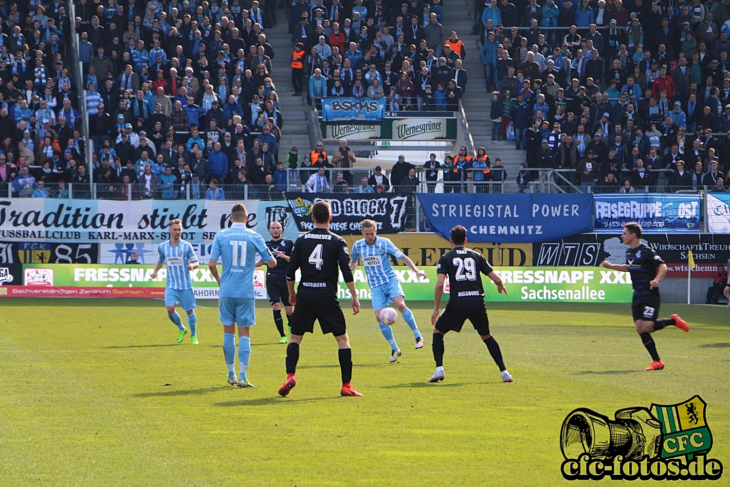 Chemnitzer FC - MSV Duisburg 2:3 (1:1)