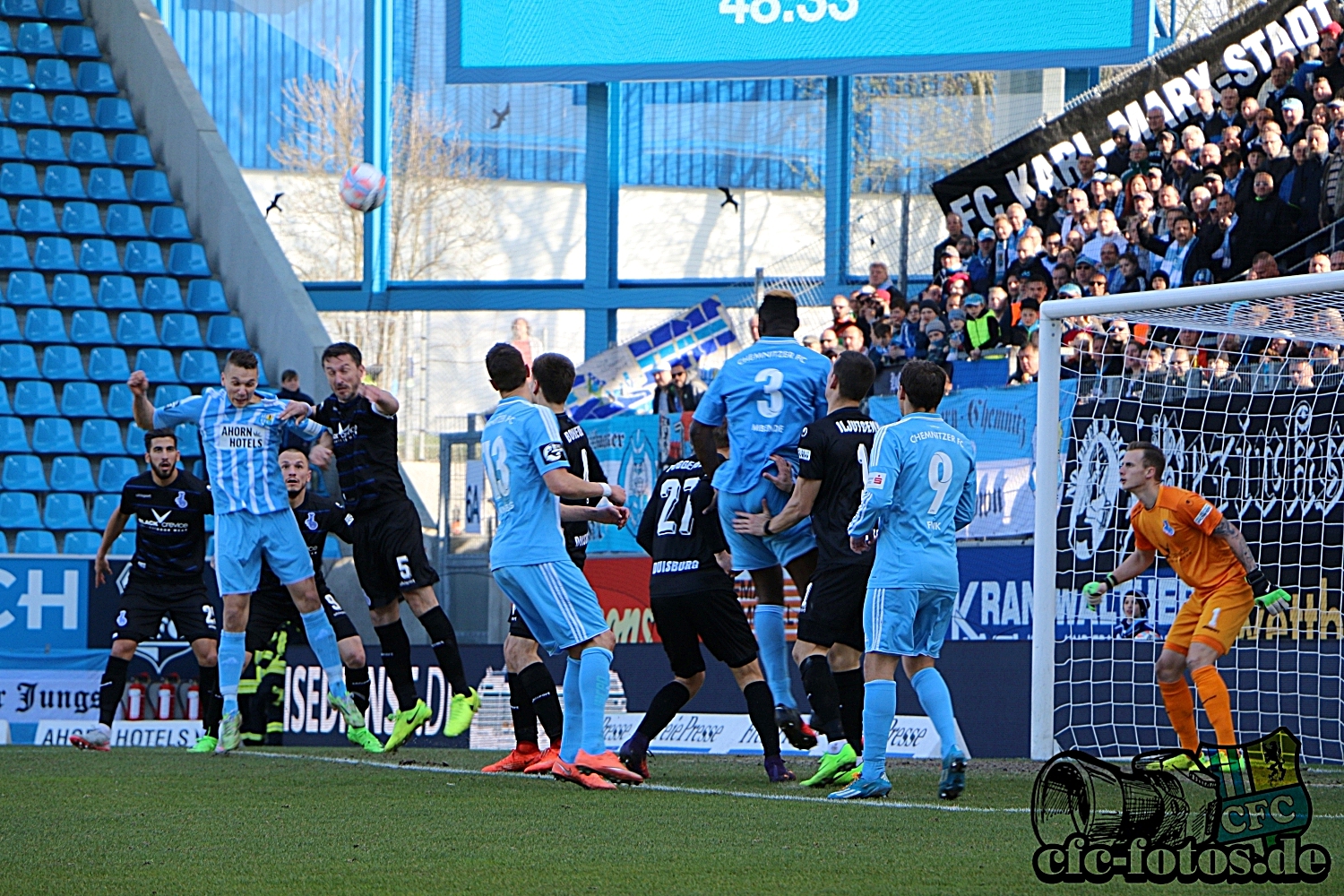 Chemnitzer FC - MSV Duisburg 2:3 (1:1)