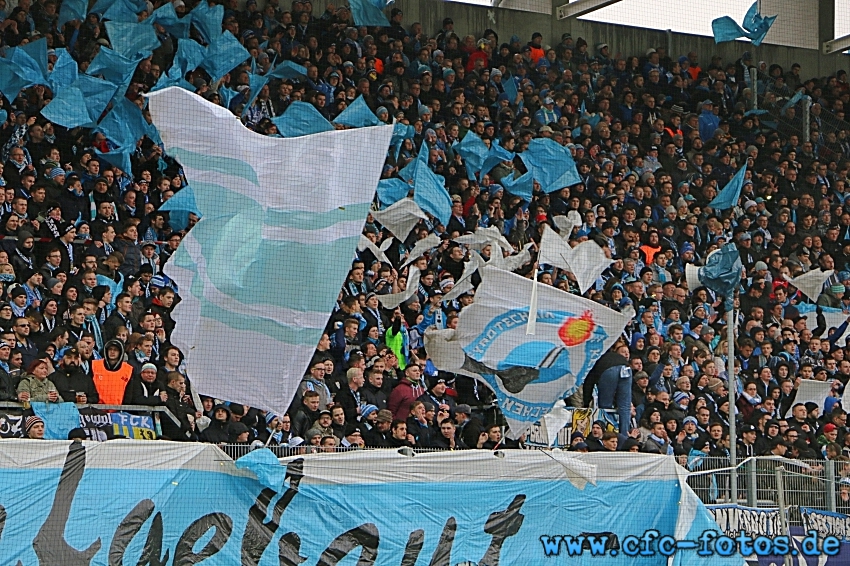 Chemnitzer FC - SG Dynamo Dresden 2:2 (1:2)