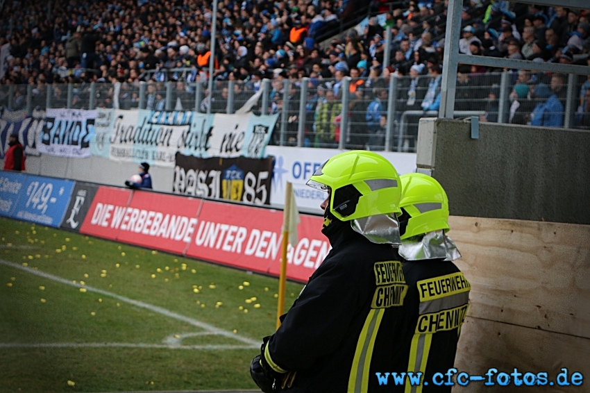 Chemnitzer FC - SG Dynamo Dresden 2:2 (1:2)