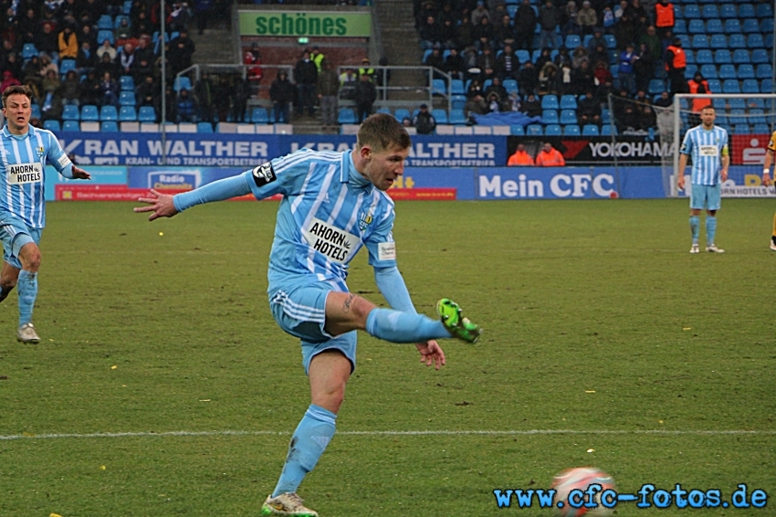 Chemnitzer FC - SG Dynamo Dresden 2:2 (1:2)