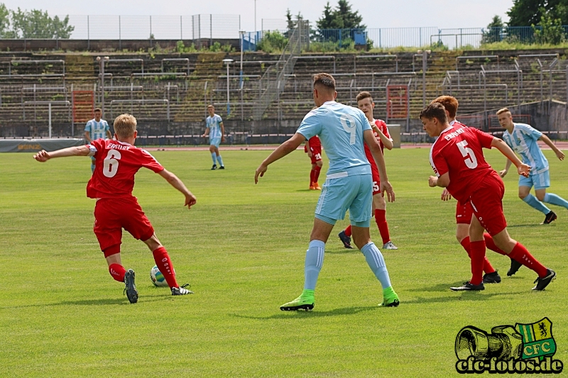 Chemnitzer FC U17 - FC Rot-Wei Erfurt U17 1:1 (0:1)