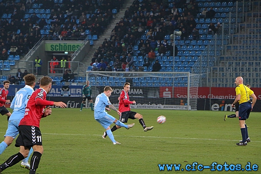 Chemnitzer FC - SG Sonnenhof Groaspach 0:2 (0:0)