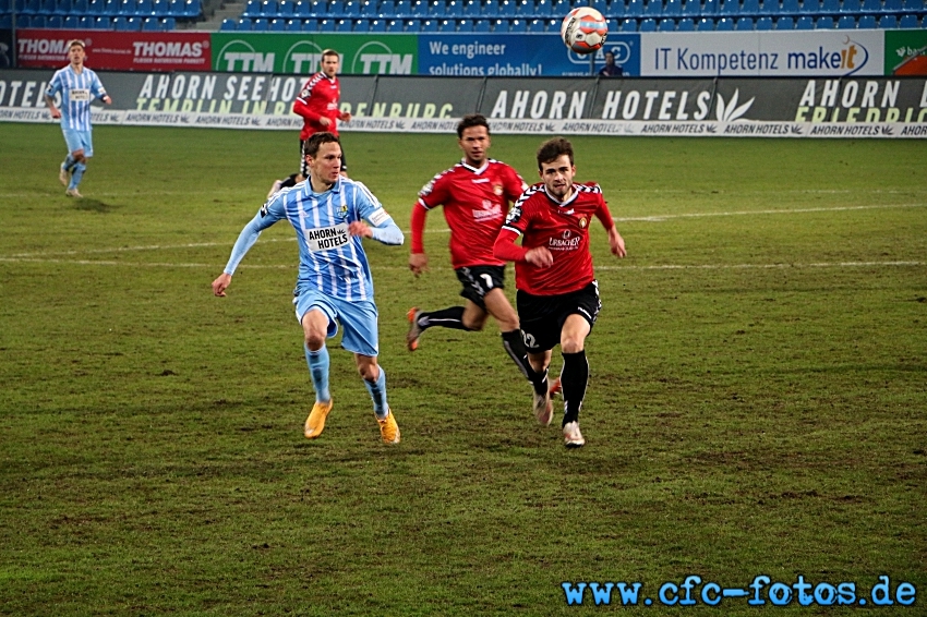 Chemnitzer FC - SG Sonnenhof Groaspach 0:2 (0:0)