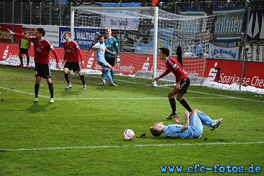 Chemnitzer FC - SG Sonnenhof Groaspach 0:2 (0:0)