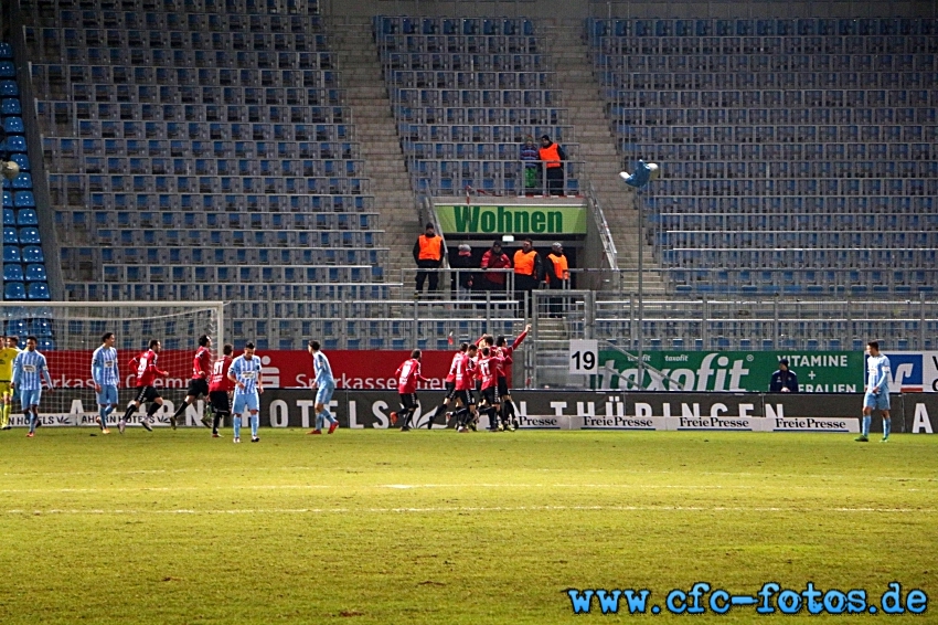 Chemnitzer FC - SG Sonnenhof Groaspach 0:2 (0:0)