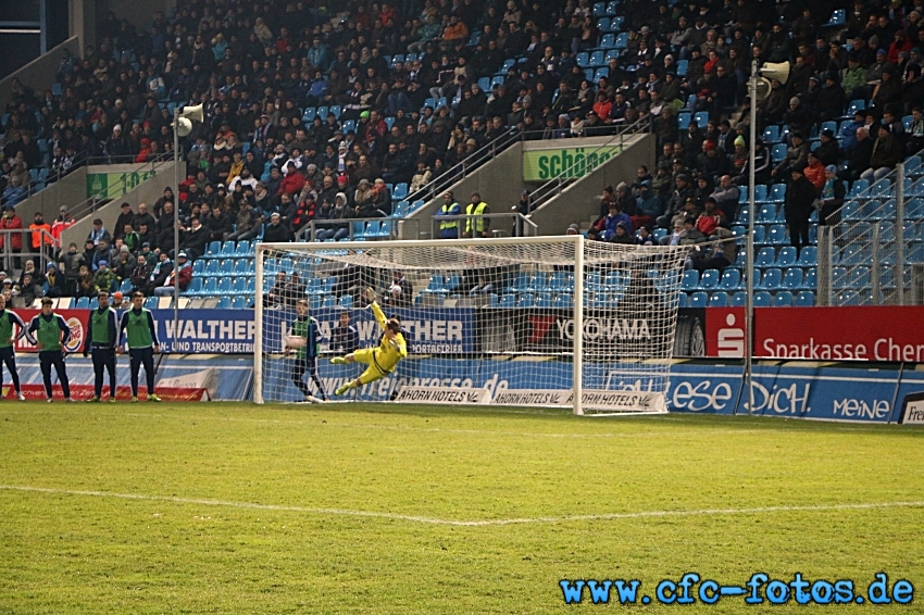 Chemnitzer FC - SG Sonnenhof Groaspach 0:2 (0:0)