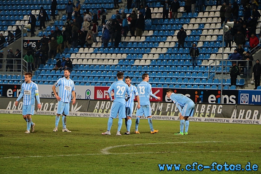 Chemnitzer FC - SG Sonnenhof Groaspach 0:2 (0:0)