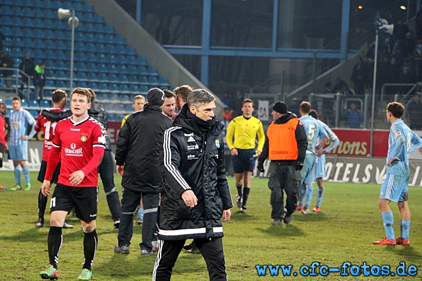 Chemnitzer FC - SG Sonnenhof Groaspach 0:2 (0:0)