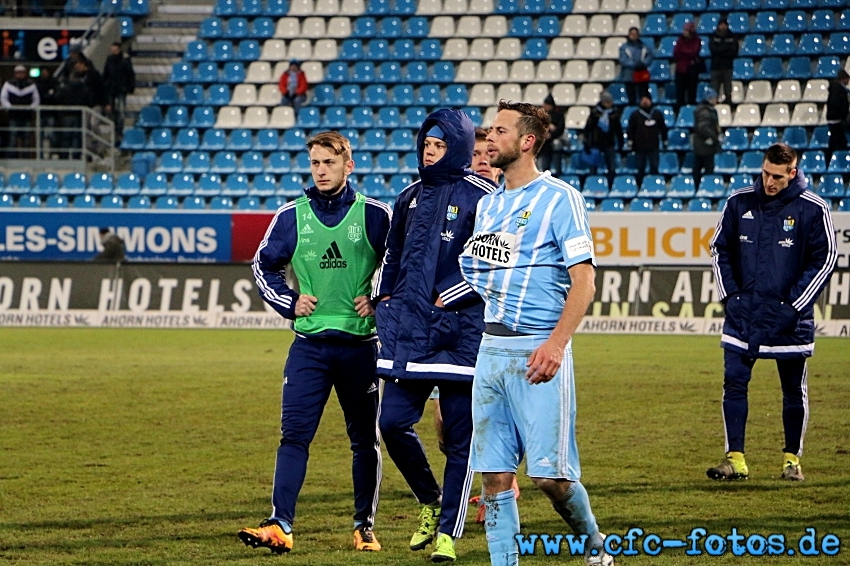 Chemnitzer FC - SG Sonnenhof Groaspach 0:2 (0:0)