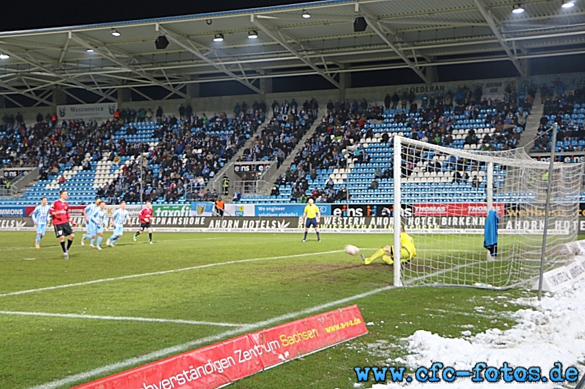 Chemnitzer FC - SG Sonnenhof Groaspach 0:2 (0:0)