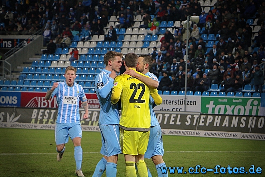 Chemnitzer FC - SG Sonnenhof Groaspach 0:2 (0:0)