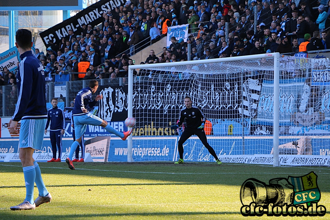 Chemnitzer FC - Hallescher FC 1:1 (0:0)