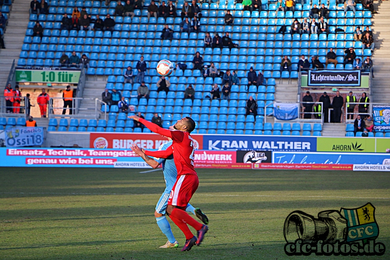 Chemnitzer FC - Hallescher FC 1:1 (0:0)