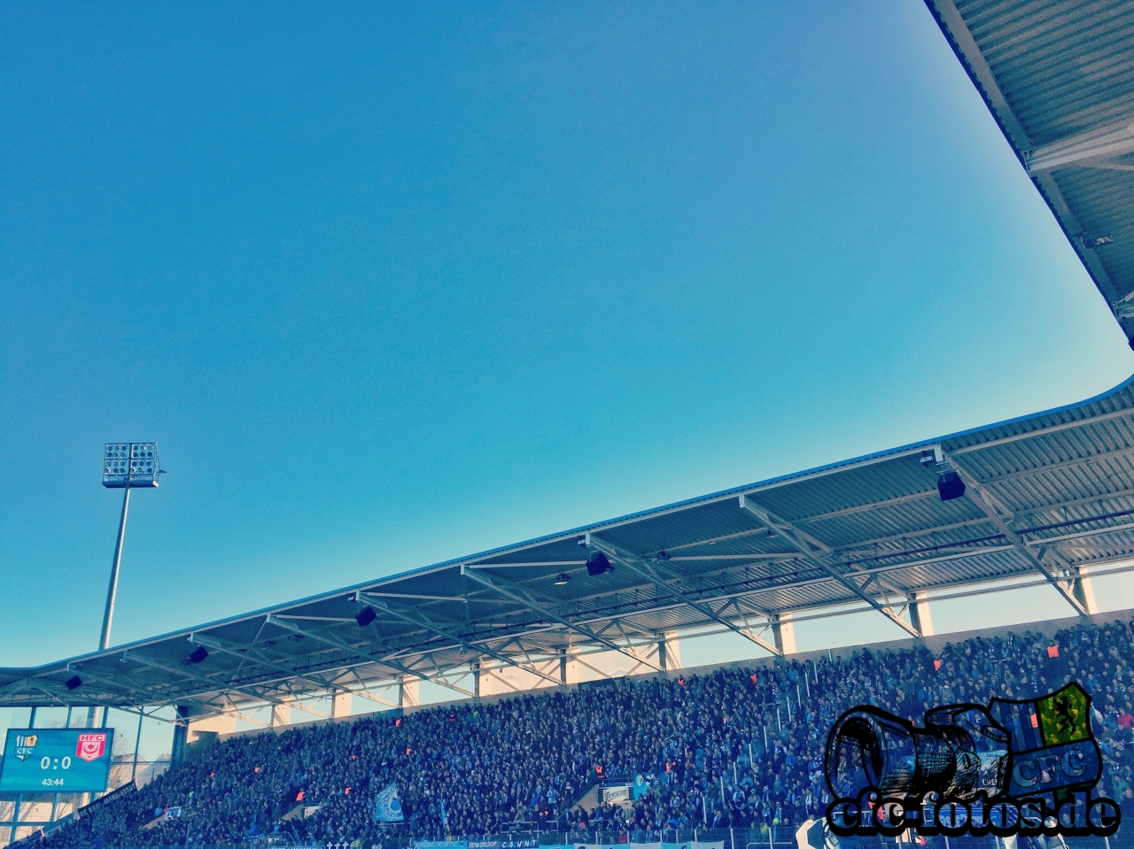 Chemnitzer FC - Hallescher FC 1:1 (0:0)