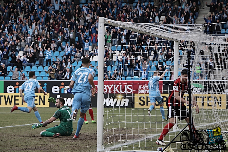 Chemnitzer FC - Hallescher FC 1:1 (0:0)