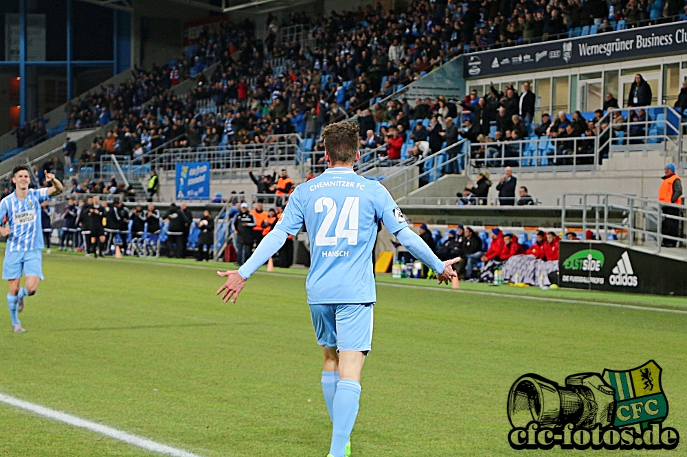 Chemnitzer FC - S.C. Fortuna Kln 3:1 (1:1)