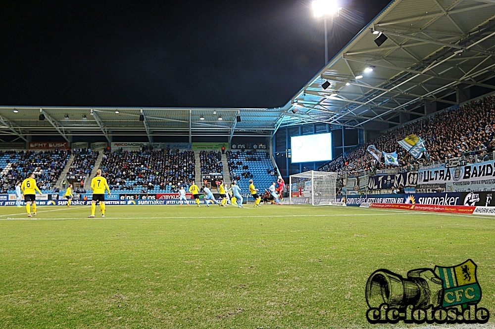 Chemnitzer FC - S.C. Fortuna Kln 3:1 (1:1)