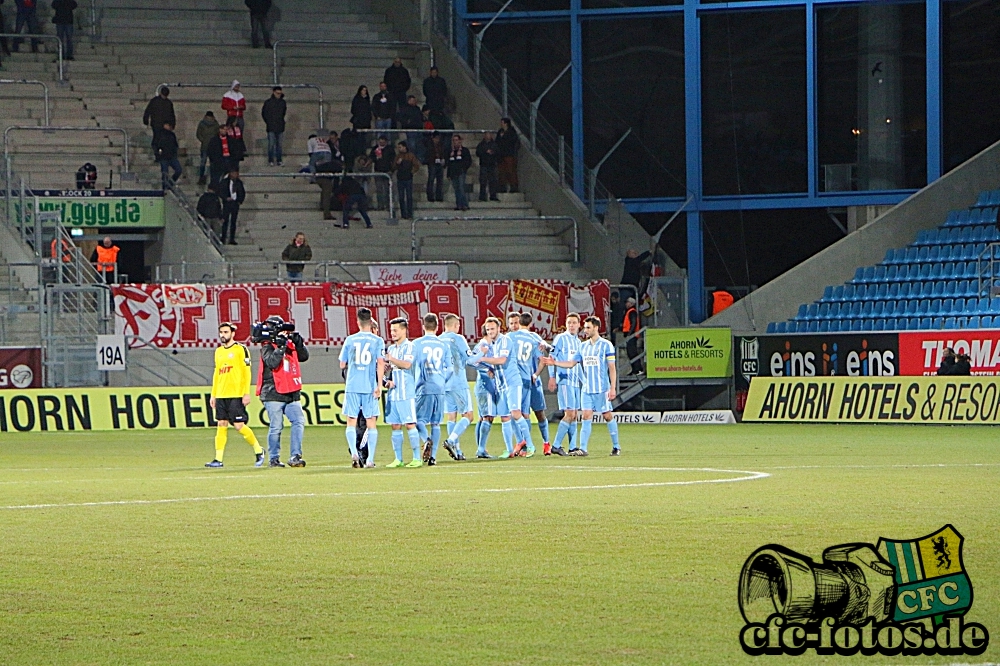 Chemnitzer FC - S.C. Fortuna Kln 3:1 (1:1)