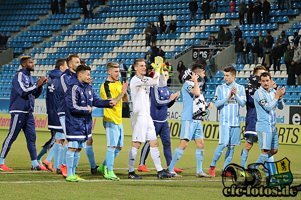 Chemnitzer FC - S.C. Fortuna Kln 3:1 (1:1)