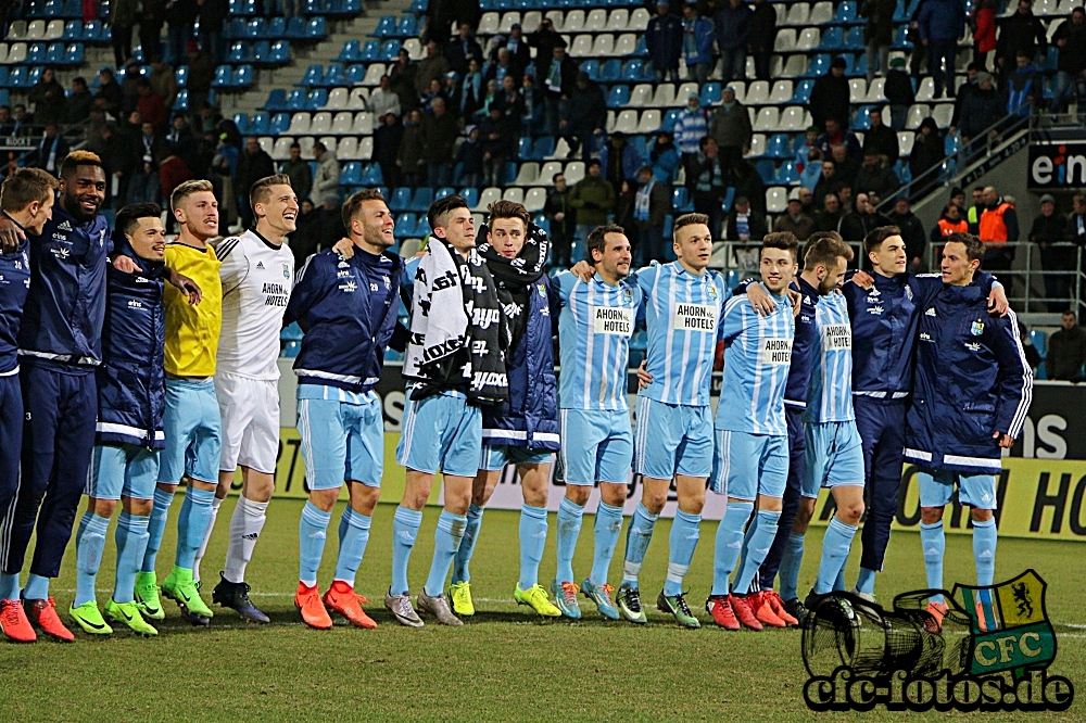 Chemnitzer FC - S.C. Fortuna Kln 3:1 (1:1)