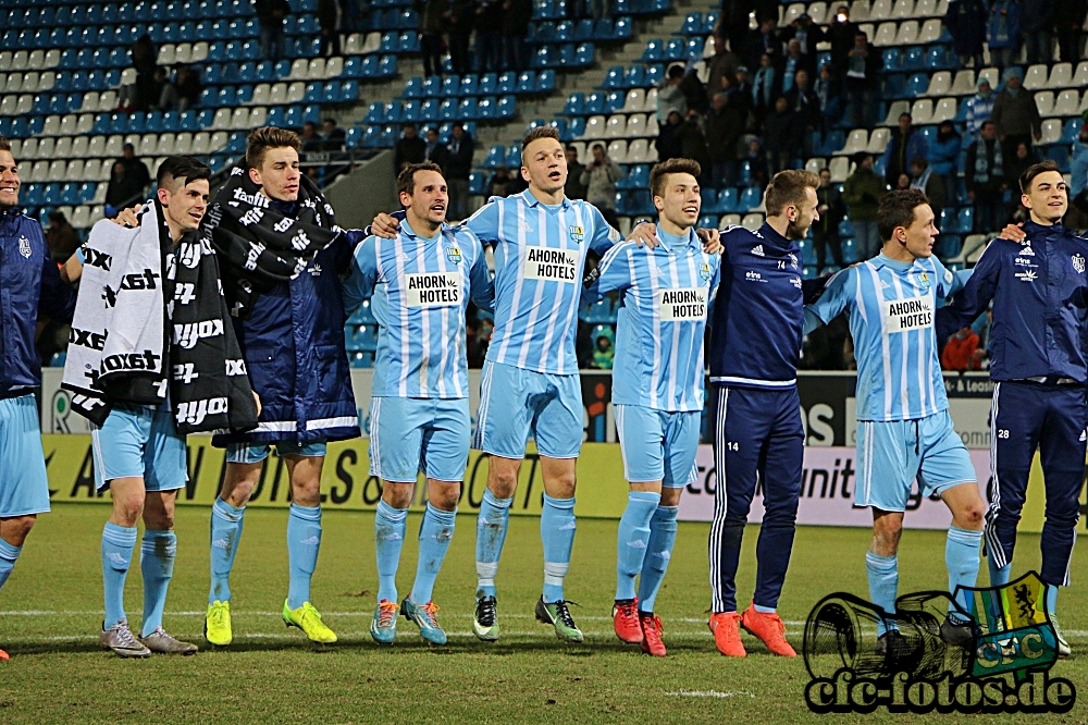 Chemnitzer FC - S.C. Fortuna Kln 3:1 (1:1)