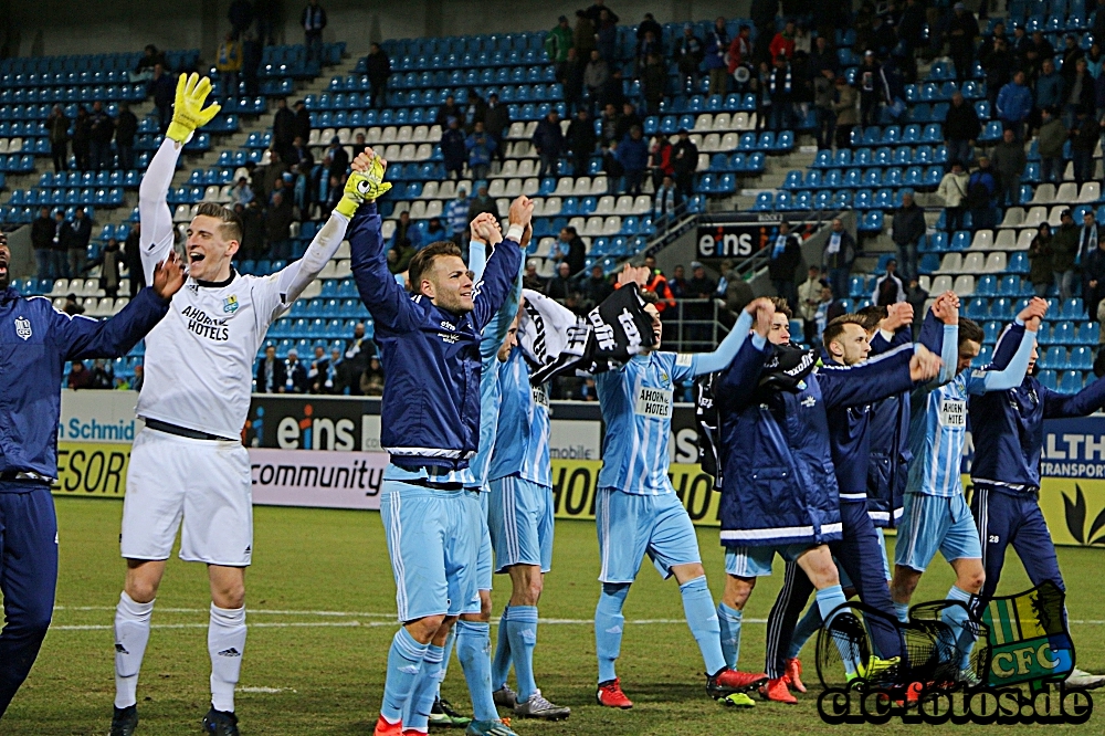 Chemnitzer FC - S.C. Fortuna Kln 3:1 (1:1)