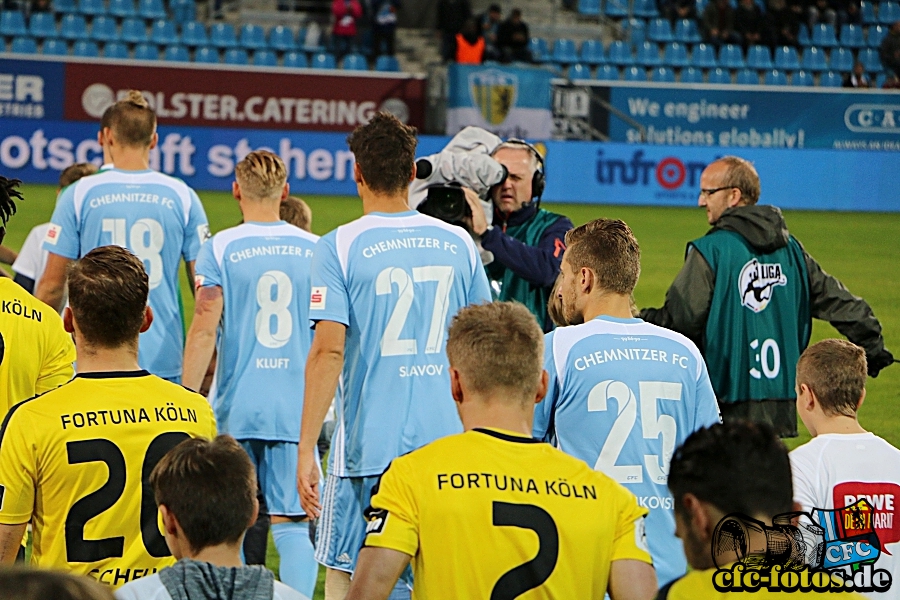 Chemnitzer FC - S.C. Fortuna Köln 1:2 (0:1)
