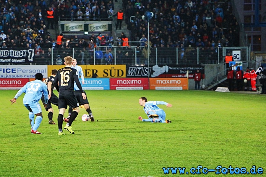 Chemnitzer FC - 1. FC Magdeburg // 0:0