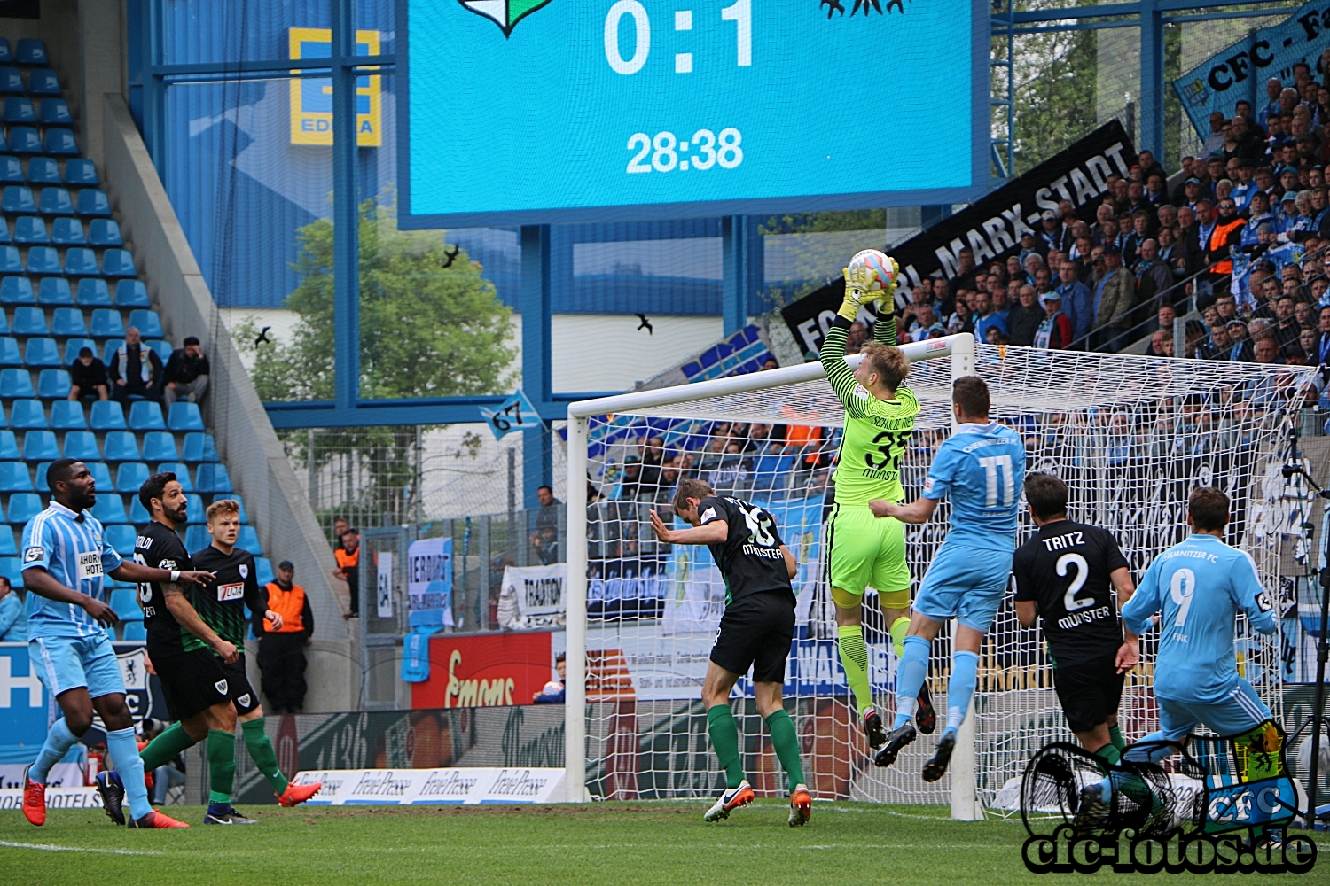 Chemnitzer FC - SC Preuen Mnster 0:3 (0:1)