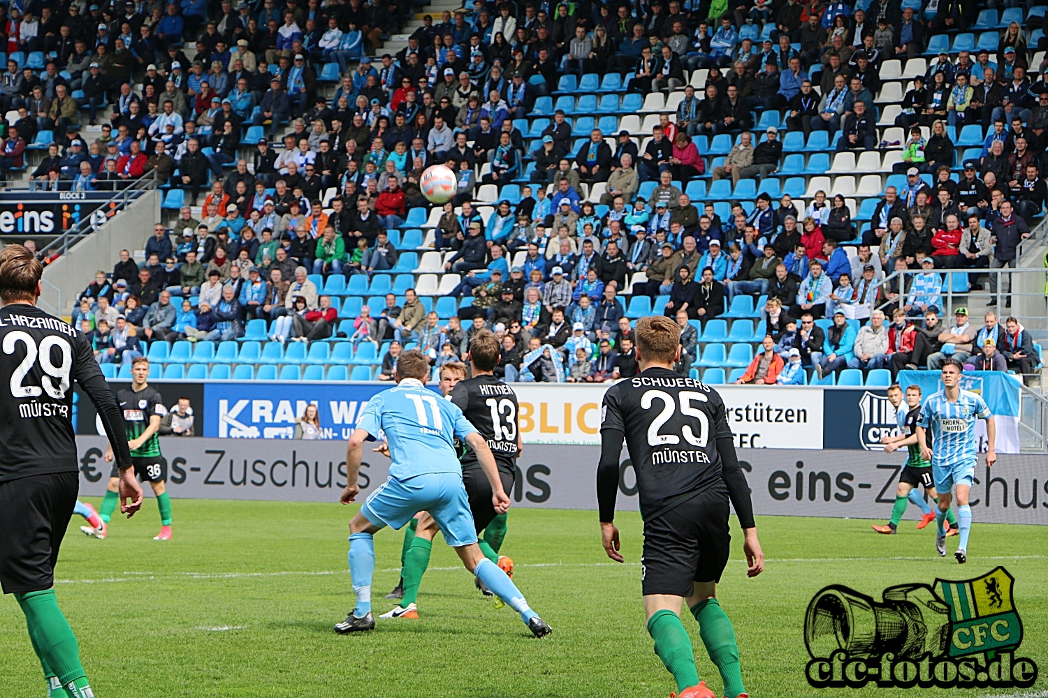 Chemnitzer FC - SC Preuen Mnster 0:3 (0:1)